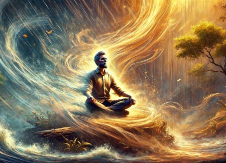 a soul-centered perspective can provide the strength and fortitude to stay calm in the midst of chaos, holding space for oneself and the world, not falling into panic